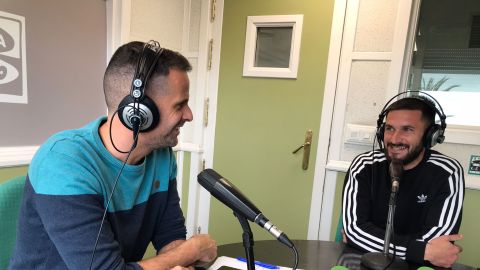 Marcos Ruiz con Julio Rodr&iacute;guez