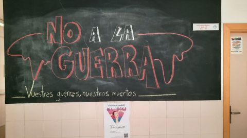 No a la guerra