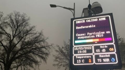 Polvo en suspensi&oacute;n en Albacete