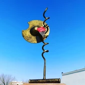 El original trofeo para el Concurso de Sumilleres El original trofeo para el Concurso de Sumilleres