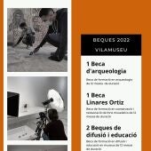 Vilamuseu convoca cuatro becas de formación.