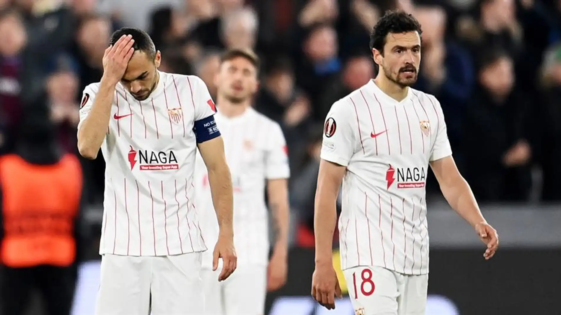El Sevilla naufraga ante el West Ham y se queda sin Europa League