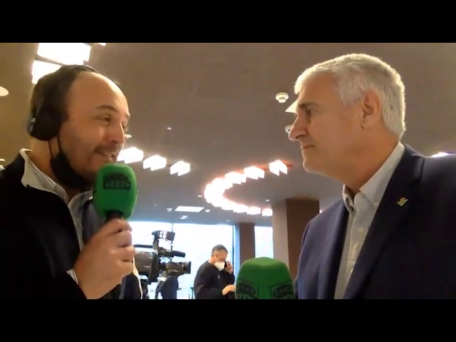 Antonio Cordón, en Onda Cero: "Somos optimistas para la remontada en Frankfurt" Antonio Cordón, en Onda Cero: "Somos optimistas para la remontada en Frankfurt"