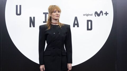 La actriz Nathalie Poza, en la premiere de la segunda temporada de la serie 'La unidad'