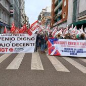Protestas de los trabajadores de Contact Center