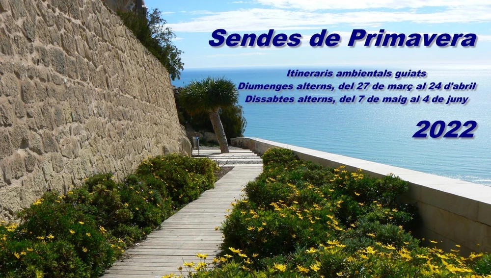 Cartel de la campaña 2022 'Senderos de Primarera' Cartel de la campaña 2022 'Senderos de Primarera'