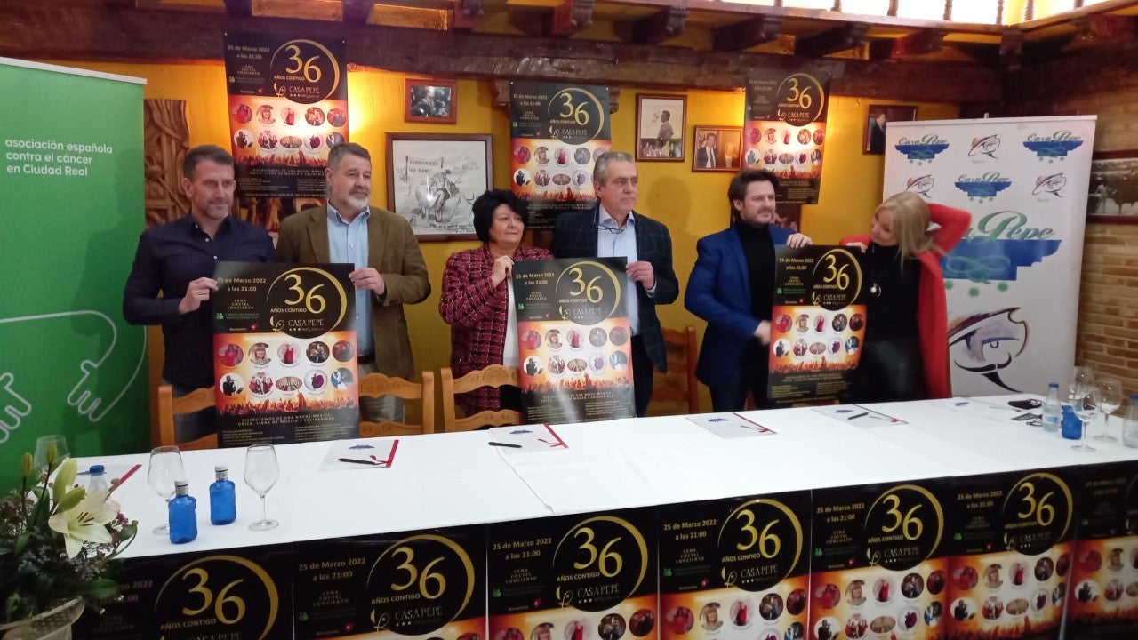 Restaurante "Casa Pepe" celebrará una cena-espectáculo solidaria en beneficio de la AECC Restaurante "Casa Pepe" celebrará una cena-espectáculo solidaria en beneficio de la AECC