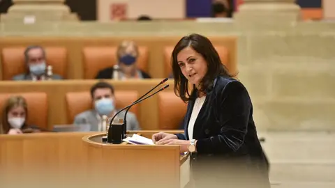 Concha Andreu, Presidenta Gobierno de La Rioja Sesión Parlamento 17/03/2022