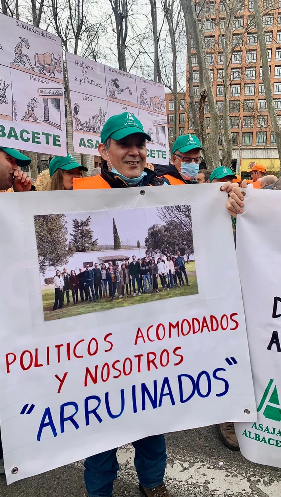 Imagen de la manifestación en Madrid