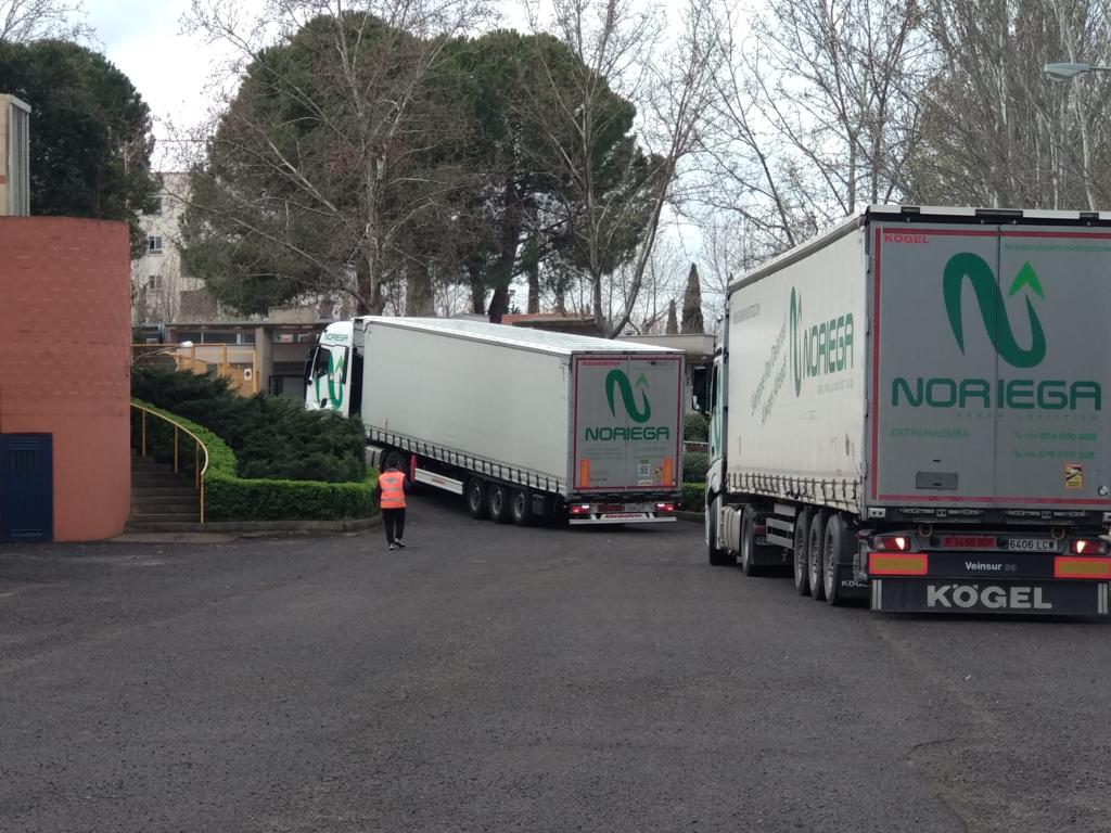 Salen de Ciudad Real 3 camiones con ayuda humanitaria para Ucrania Salen de Ciudad Real 3 camiones con ayuda humanitaria para Ucrania