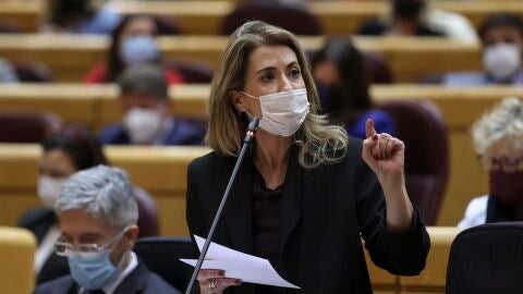 La ministra de Transporte, Raquel S&aacute;nchez.