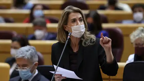 La ministra de Transporte, Raquel Sánchez. La ministra de Transporte, Raquel Sánchez.