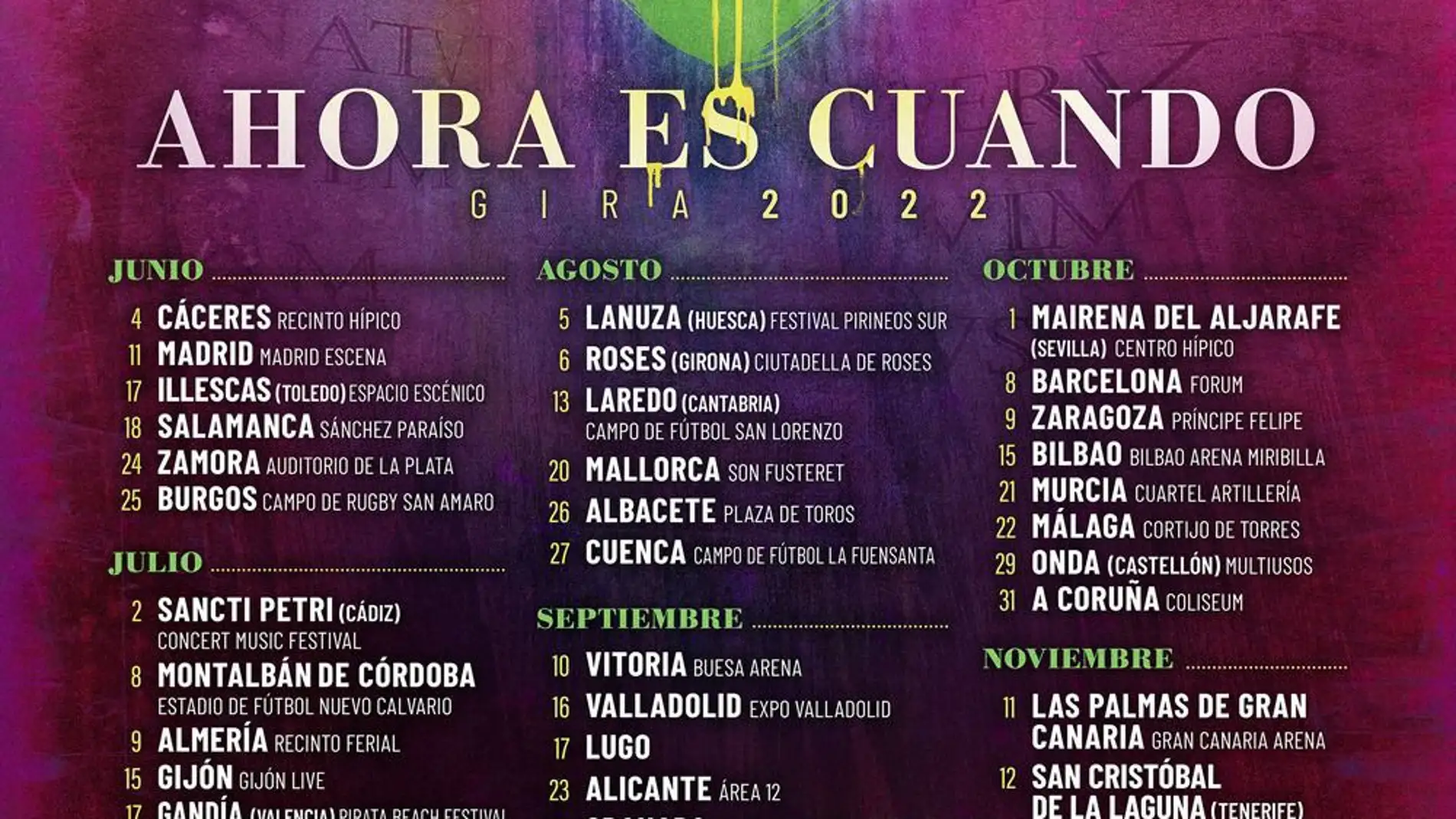 Robe Iniesta abre su gira 'Ahora es cuando' el próximo sábado 4 de