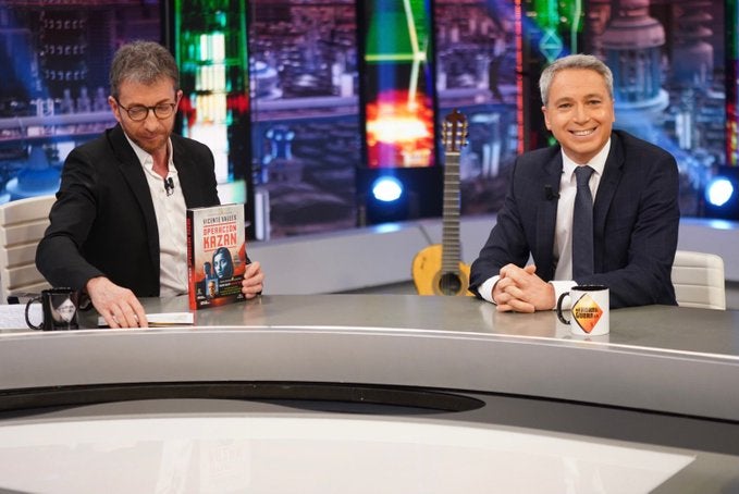 La tele con Monegal: 'El Hormiguero' registra récord de temporada con la visita de Vicente Vallés La tele con Monegal: 'El Hormiguero' registra récord de temporada con la visita de Vicente Vallés