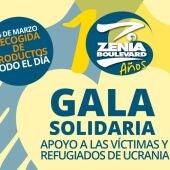 Gala solidaria en Zenia Boulevard para recaudar alimentos con destino a las victimas de Ucrania 