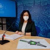 Noelia de la Cruz, portavoz del Ayuntamiento de Toledo