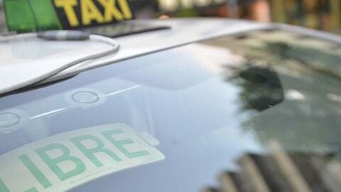 Imagen de archivo de un taxi.