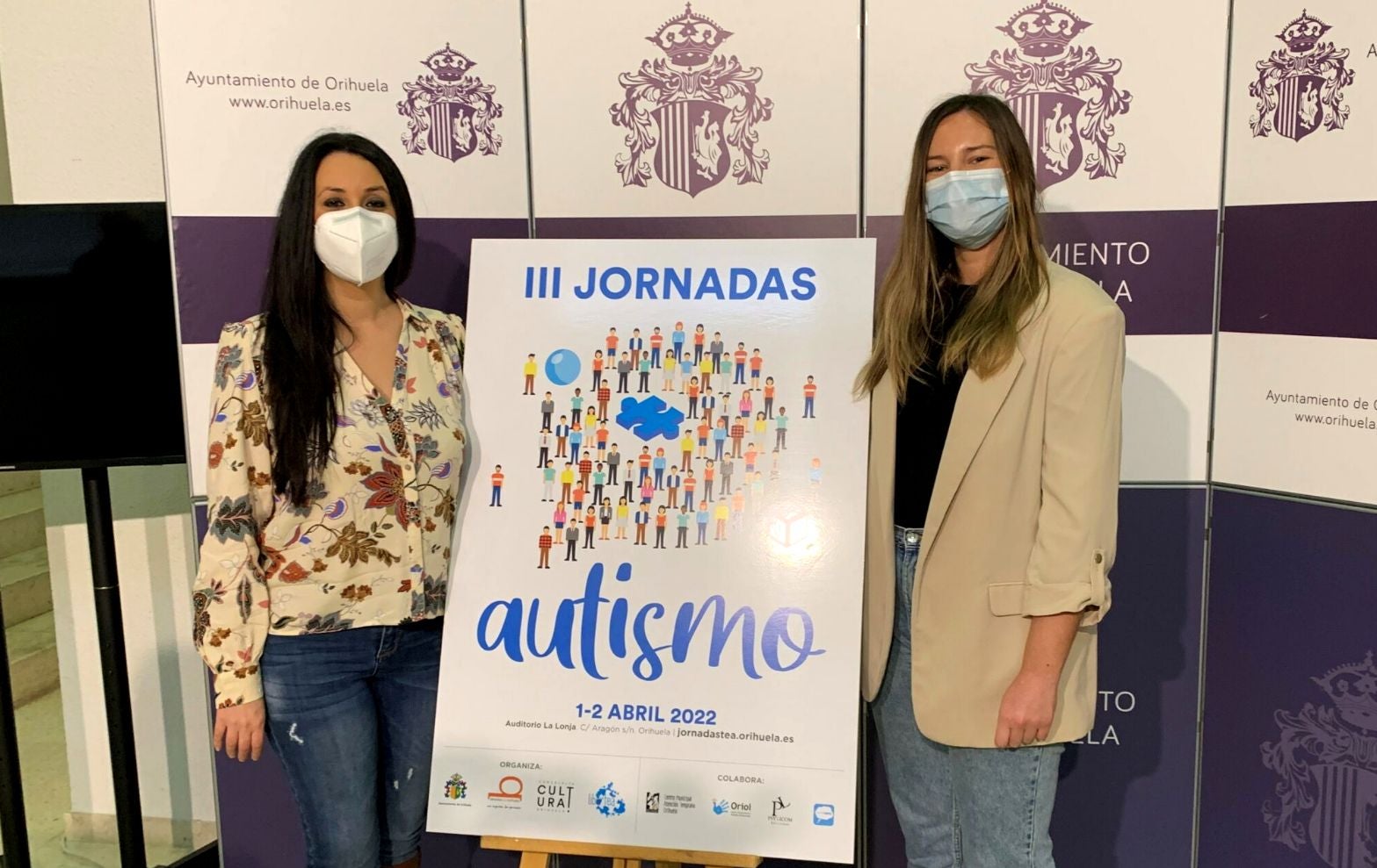Orihuela celebra las III Jornadas de Autismo los días 1 y 2 de abril en el Auditorio Municipal de La Lonja Orihuela celebra las III Jornadas de Autismo los días 1 y 2 de abril en el Auditorio Municipal de La Lonja