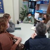 Reunión entre Ana Taboada y el comité de empresa de Supera en Oviedo