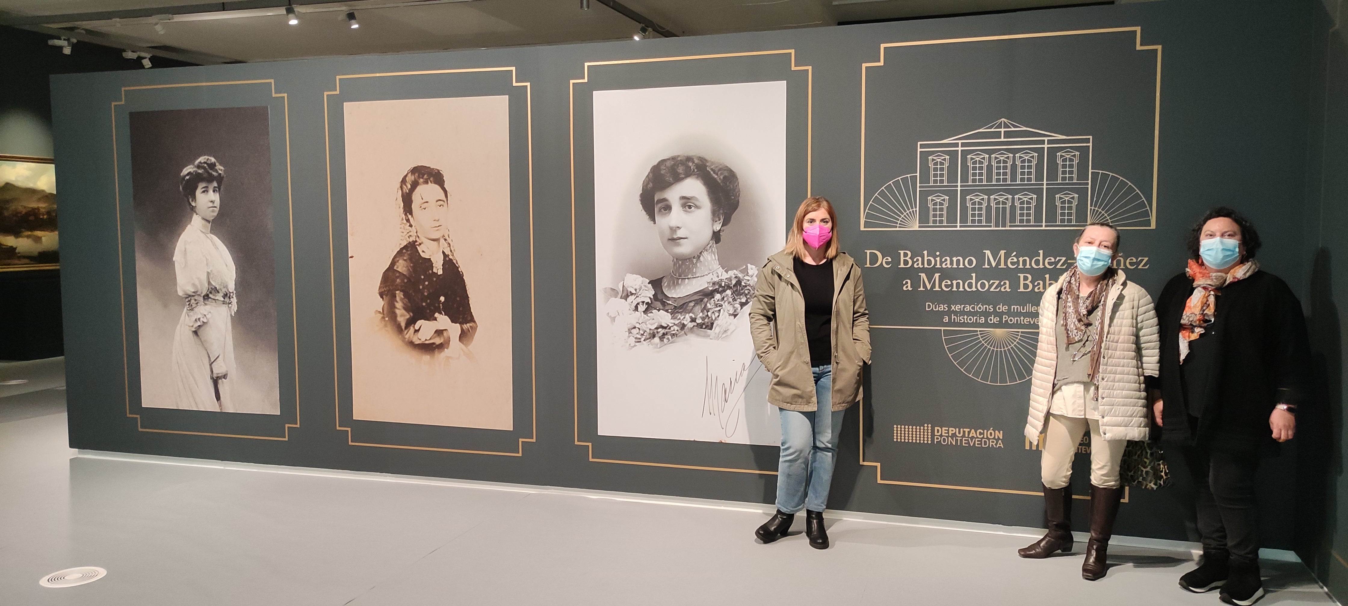 Tres mulleres comisarias recuperan no Museo a memoria de Carmen Babiano e as irmás Mendoza Tres mulleres comisarias recuperan no Museo a memoria de Carmen Babiano e as irmás Mendoza