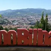 Imagen desde el monte Artxanda Imagen desde el monte Artxanda
