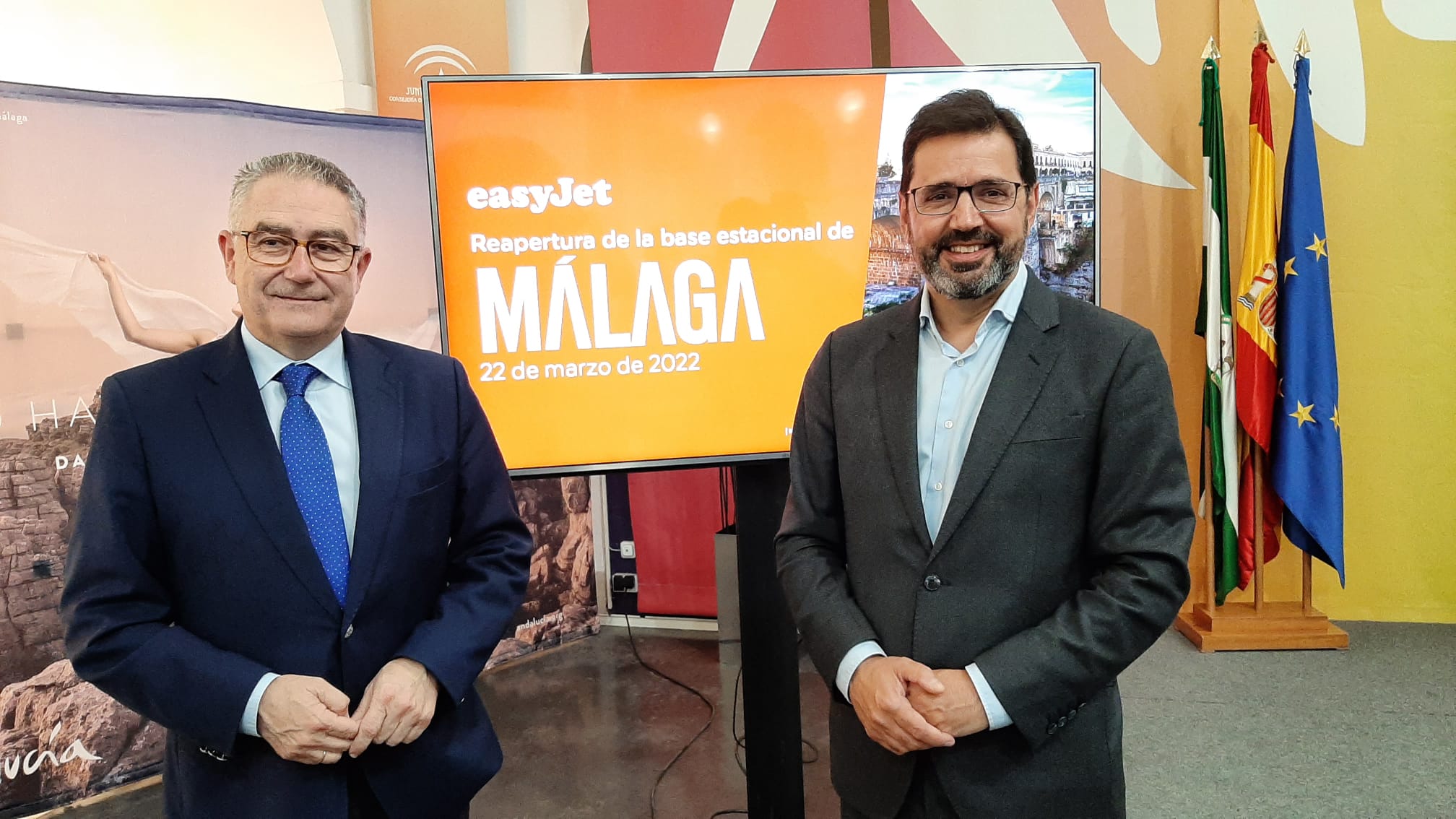 Tres nuevas conexiones directas y más empleo, de la mano de Easyjet en Málaga Tres nuevas conexiones directas y más empleo, de la mano de Easyjet en Málaga