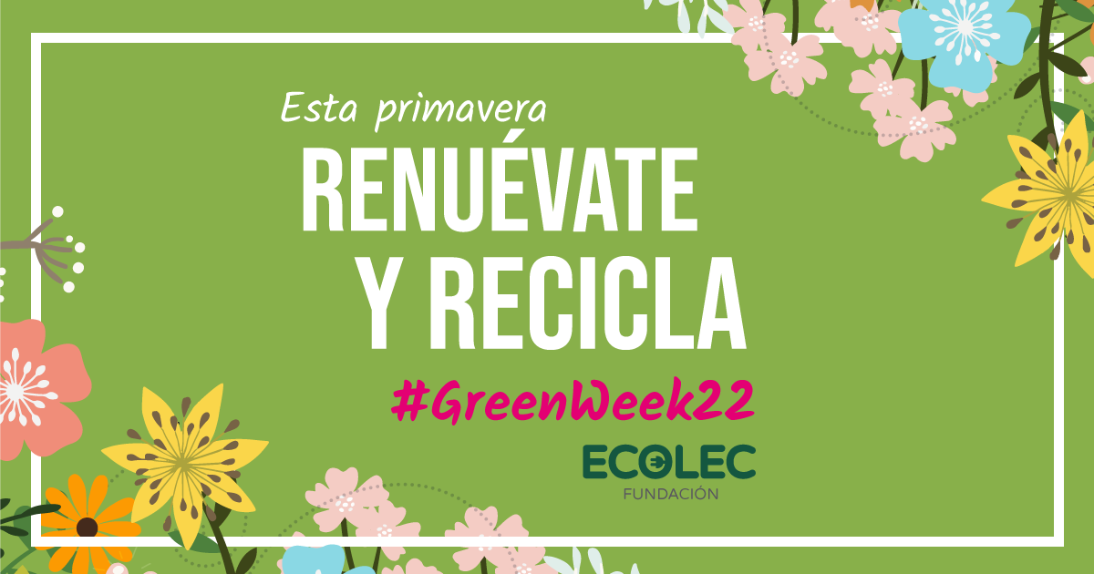 Semana verde: Reciclamos aparatos eléctricos por árboles Semana verde: Reciclamos aparatos eléctricos por árboles