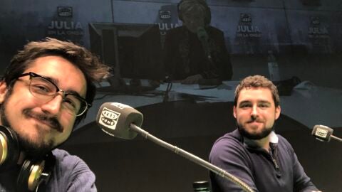 Eduardo Salda&ntilde;a y Blas Moreno
