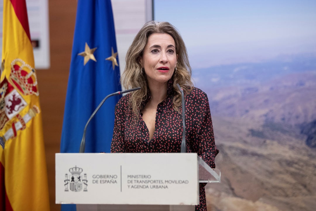 Raquel Sánchez: "No descarto reunirme con los representantes de la Plataforma" Raquel Sánchez: "No descarto reunirme con los representantes de la Plataforma"