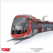 Así serán los nuevos tranvías de Zaragoza