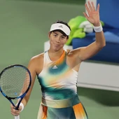 Muguruza durante un partido de la pasada temporada Muguruza durante un partido de la pasada temporada