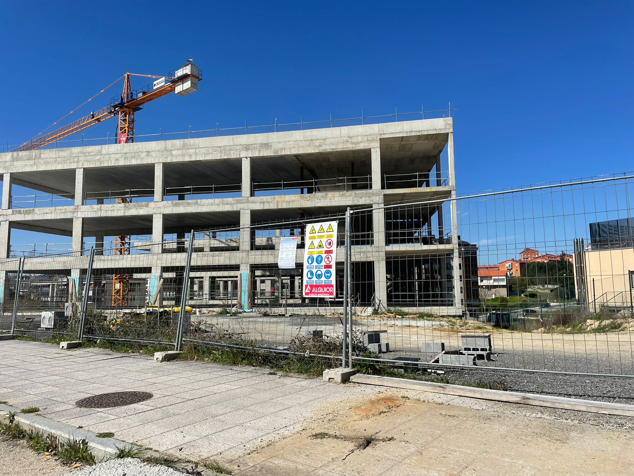 O Psoe denuncia a paralización da construción do CAPD O Psoe denuncia a paralización da construción do CAPD