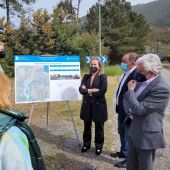 Ethel Vazquez destaca o invenstimento DE 810.000€ das obras de mellora da estrada OU-402