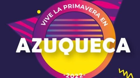 Cartel "Vivir la primavera en Azuqueca".