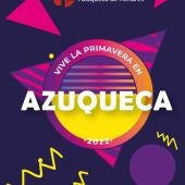 Cartel "Vivir la primavera en Azuqueca".