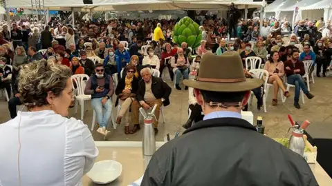 José A. Latorre, organizador, "La afluencia de público por encima de nuestras expectativas" congreso alcachofa