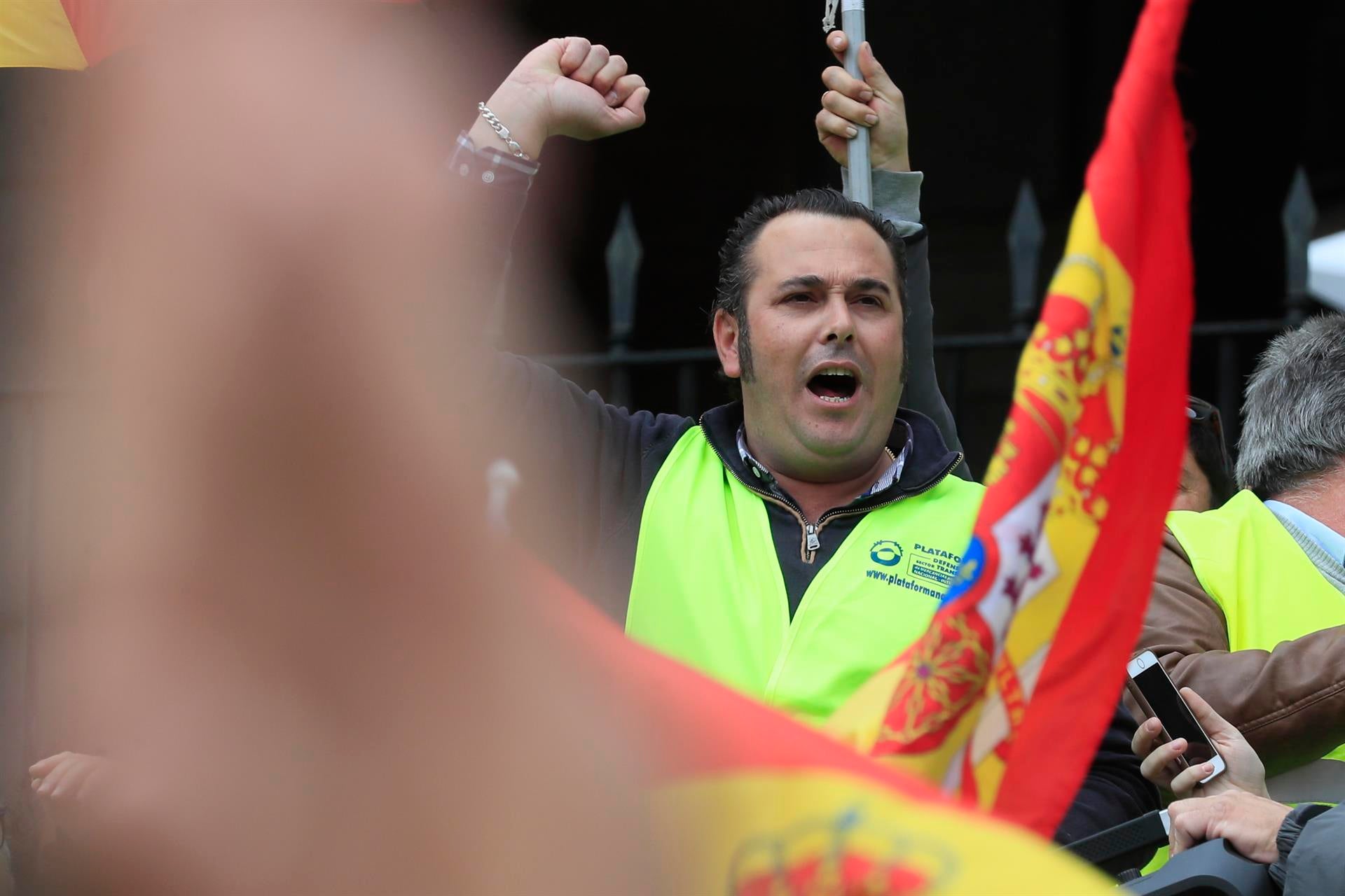 Quién es Manuel Hernández, la cara visible del paro de los transportistas Quién es Manuel Hernández, la cara visible del paro de los transportistas