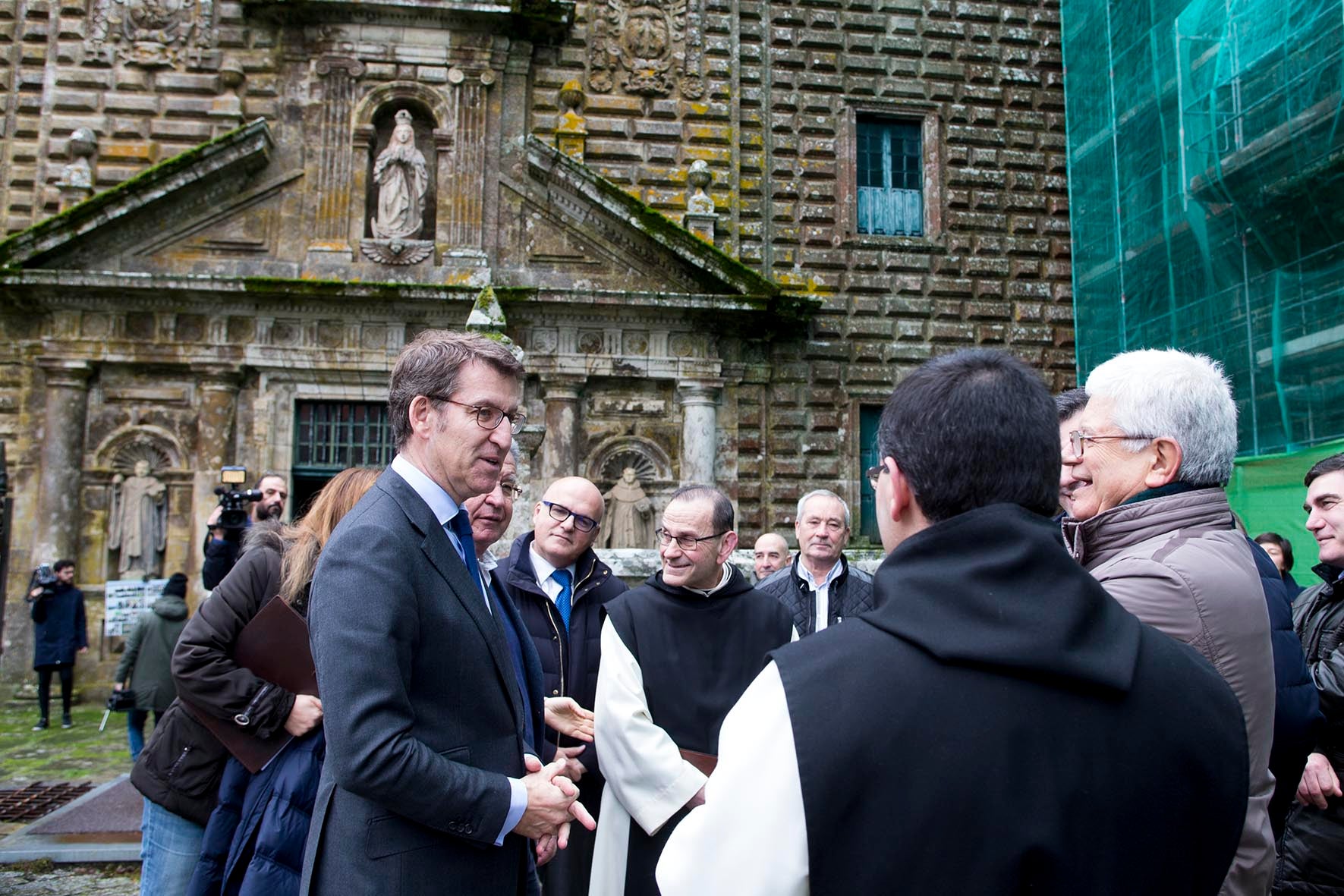 Feijóo refírese ao novo albergue de Oseira como exemplo da aposta polo patrimonio Feijóo refírese ao novo albergue de Oseira como exemplo da aposta polo patrimonio