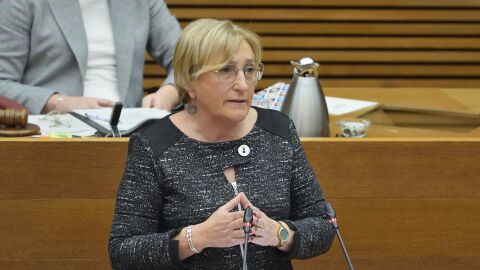 Archivo - Ana Barceló comparece en la Diputación Permanente de Les Corts.