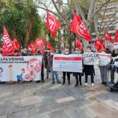 Unas 50 personas reivindican en Palma "más financiación" para una Atención Primaria "más resolutiva"