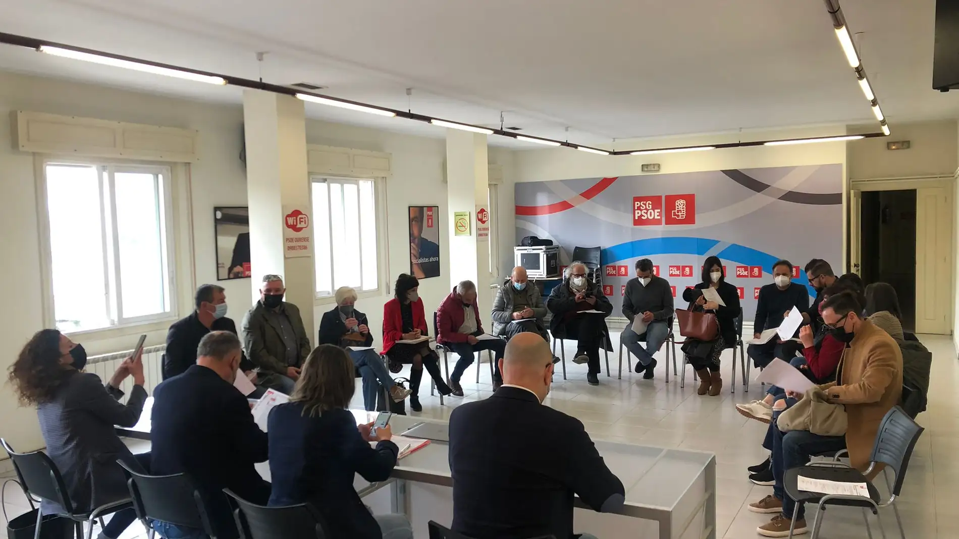 O Psoe de Ourense celebra a súa primeira reunión 