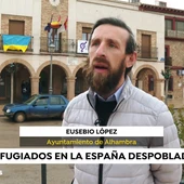 Eusebio López, uno de los voluntarios de Alhambra Eusebio López, uno de los voluntarios de Alhambra