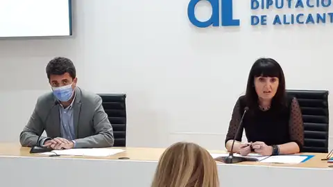 Carlos Mazón y Julia Parra Carlos Mazón y Julia Parra