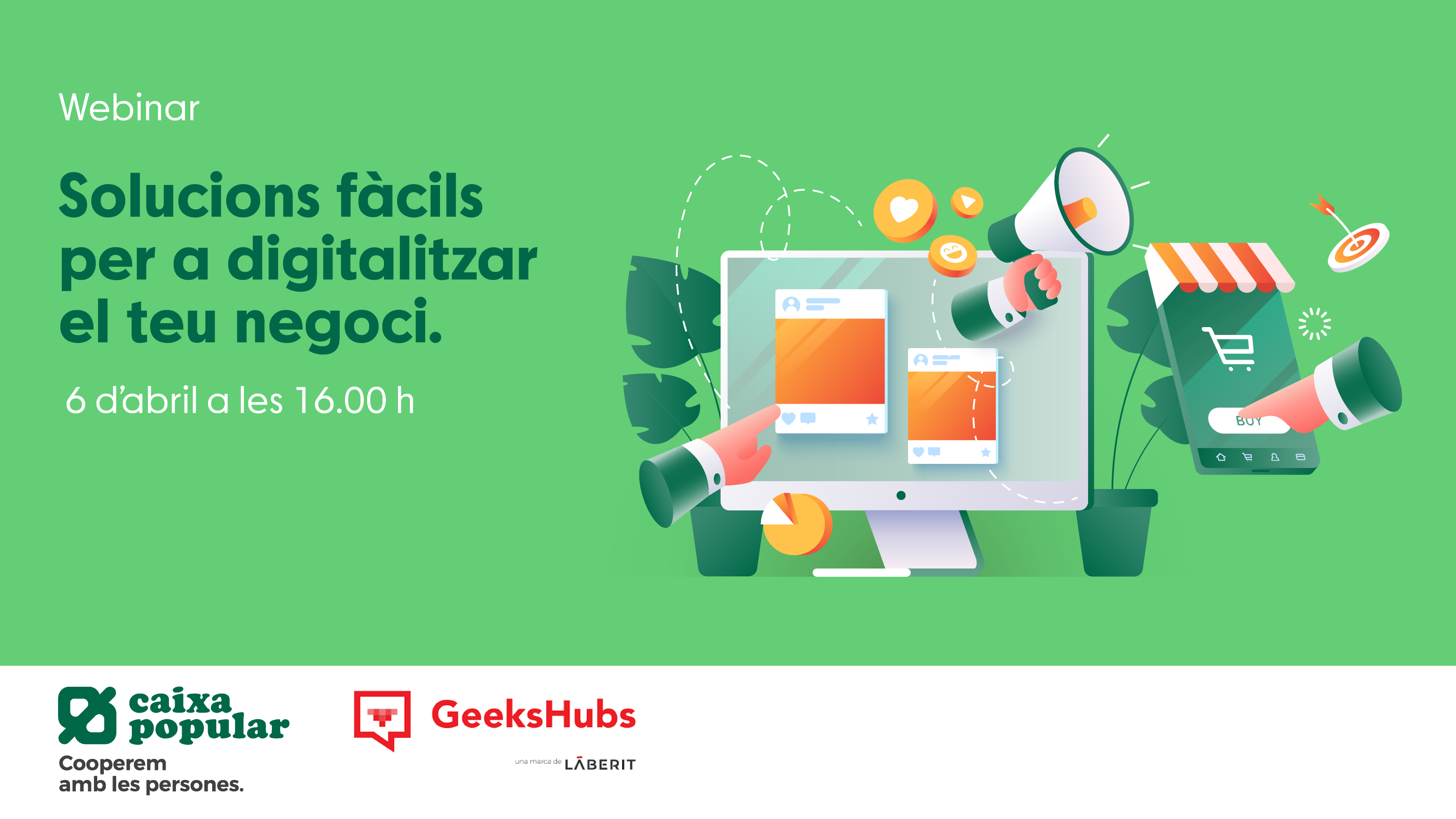 Solucions digitals per a pimes, autònoms i comerços Solucions digitals per a pimes, autònoms i comerços