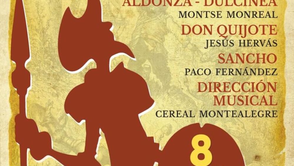 Cartel del musical promovido por el director Cereal Montealegre