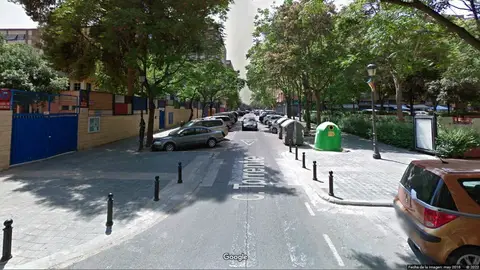 Tramo de la calle Torrent que se peatonalizará patraix