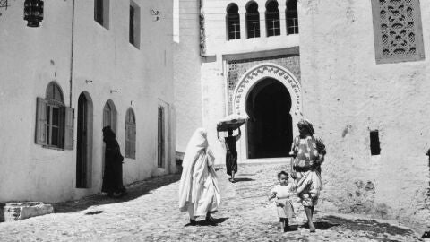 Calle de T&aacute;nger en 1955