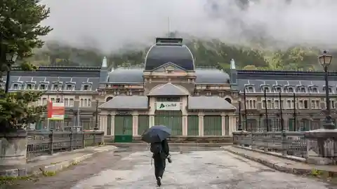 Canfranc en un día lluvioso Canfranc en un día lluvioso