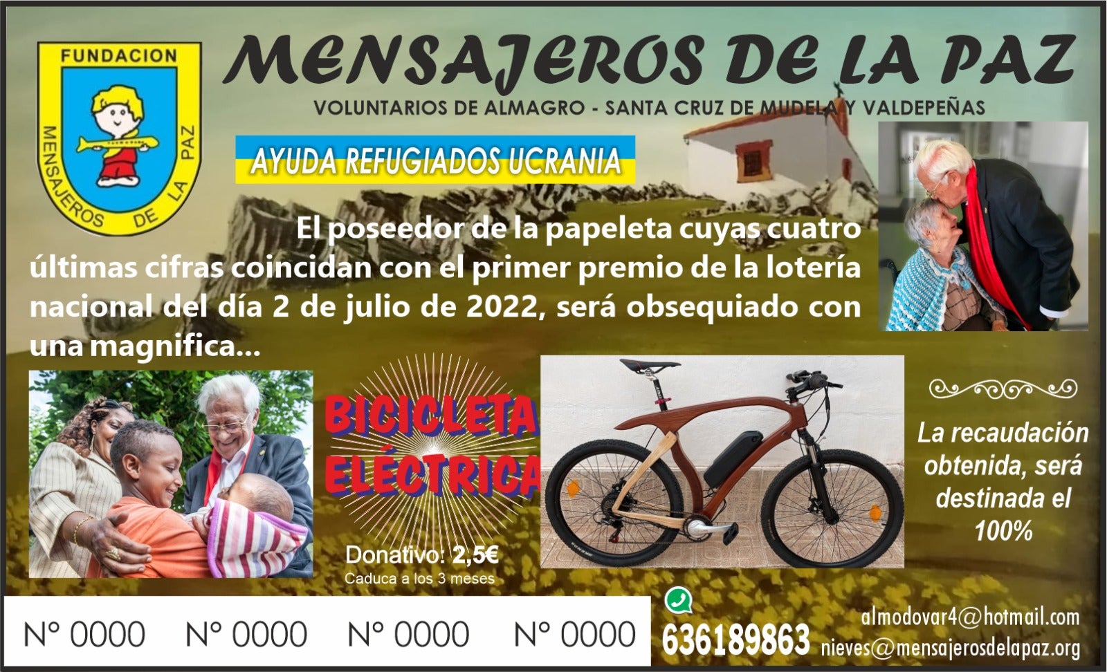Un grupo de voluntarios de nuestra provincia inician una campaña con esta ONG para ayudar a los refugiados de Ucrania Un grupo de voluntarios de nuestra provincia inician una campaña con esta ONG para ayudar a los refugiados de Ucrania