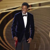 Chris Rock durante la gala de los Oscar 2022